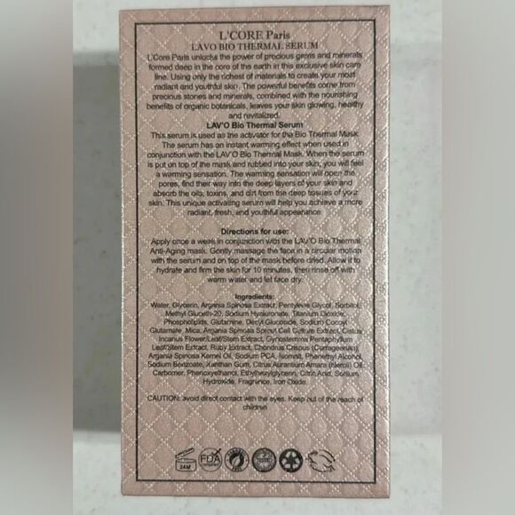 L’Core Lav’o Lavo Bio Thermal Serum - Picture 3 of 7